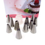 Picos metal para repostería + acople 12 pcs - Imagen 4