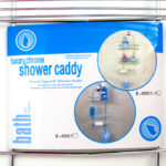 Porta shampo acero inox., 3 estantes, 27 cm (ancho) x 53 cm (largo) x 11 cm (prof) - Imagen 2