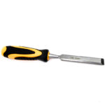 Formón mango plástico c/goma, 16 mm