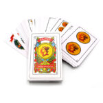 Mazo de naipes de cartas españolas, 6,5 cm ancho x 10 cm largo - Imagen 5