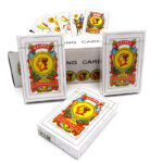 Mazo de naipes de cartas españolas, 6,5 cm ancho x 10 cm largo - Imagen 2