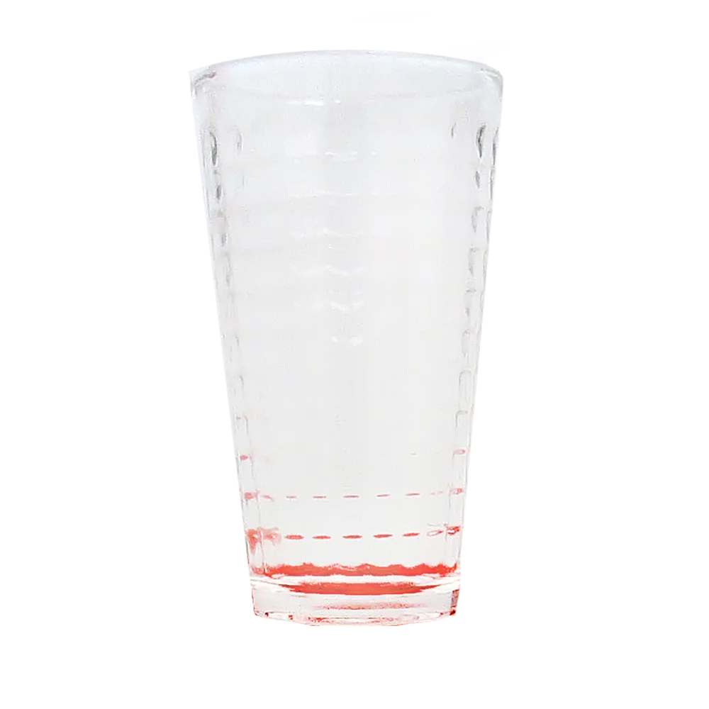 GR8308 (4) Juego vaso vidrio 300 ml x 6 unid. 12,8x7,3cm en caja - Imagen 1