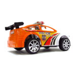 Auto a fricción policía en bolsa, plástico, 16 cm largo x 7 cm alto x 9 cm ancho - Imagen 4