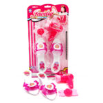 Blister "Jewelry Beauti Girl", Zuecos (18x7cm) + accesorios, 3 pcs.