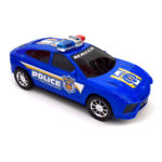 Auto Policía Match a fricción en bolsa 23,5 x 10 x 8,5 cm - Imagen 4