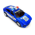 Auto Policía Match a fricción en bolsa 23,5 x 10 x 8,5 cm - Imagen 5