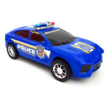 Auto Policía Match a fricción en bolsa 23,5 x 10 x 8,5 cm