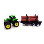 Tractor y zorra c/troncos a fricción en burbuja 27 x 8 x 7,5 cm - Imagen 4