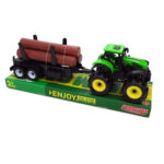 Tractor y zorra c/troncos a fricción en burbuja 27 x 8 x 7,5 cm - Imagen 6