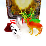 Set familia de animales 9 piezas en burbuja - Imagen 2