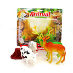 Set familia de animales 9 piezas en burbuja - Imagen 3