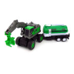 Tractor forestal c/cisterna agua a fricción en bolsa 23 x 6 cm
