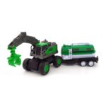 Tractor forestal c/cisterna agua a fricción en bolsa 23 x 6 cm - Imagen 3