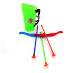 Blister arco y flecha 5 pcs 23 cm; flecha: 9 cm, arco: 30 x 4 cm - Imagen 2