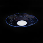 Bandeja caramelera loza azul, 19.5 x 17 x 5 cm - Imagen 2