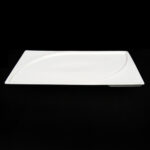 Bandeja loza rectangular, 39.5 cm x 21.5 cm x 2 cm 1026 Grs - Imagen 2