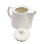 Tetera loza 400 ml 8 cm diám x 8 cm alto 316 g - Imagen 5