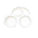 Copetinero loza 4 divisiones 27 x 20 x 3,5 cm alto 681 g - Imagen 2