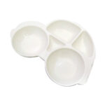 Copetinero loza 4 divisiones 27 x 20 x 3,5 cm alto 681 g - Imagen 3