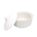 Olla loza c/ tapa y asa 1500 ml c/caja regalo 21 cm diám x 10 cm alto - Imagen 4