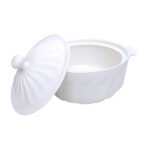 Olla loza c/ tapa y asa 2500 ml c/caja regalo 24,5 cm diám x 11 cm alto - Imagen 5