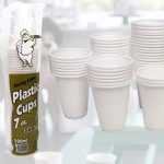 Vaso plástico descartable x 50 unid. 200ml 7x9cm - Imagen 2