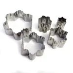 Molde de corte para galletas 5 piezas - estrellas ó corazones - Imagen 2