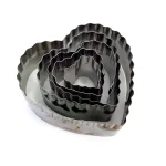 Molde de corte para galletas 5 piezas - estrellas ó corazones - Imagen 4