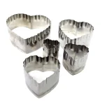 Molde de corte para galletas 5 piezas - estrellas ó corazones - Imagen 5