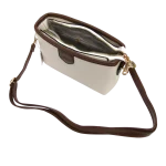 Cartera bandolera J&G correa regulable dos reparticiones 21x14x8cm - Imagen 5