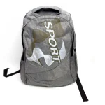 Mochila Sport 2 cierres bolsillos laterales 43x30x15cm