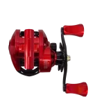 Reel pesca Baitcasting  CD200 derecho, rodamientos 19+1 - Imagen 4