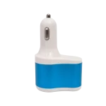 Adaptador de carga para auto 3 en 1 2 puertos USB 9.5x6cm - Imagen 6