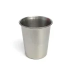 Vaso acero inoxidable 400 ml 9cm diam x 10 cm alto