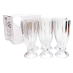 Juego copa alta vidrio 350ml x 6 unid en caja regalo 18x8cm - Imagen 3