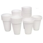 Vaso plástico descartable x 50 unid. 200ml 7x9cm