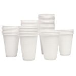 Vaso plástico descartable x 50 unid. 200ml 7x9cm - Imagen 4