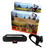 Luz delantera para bicicleta recargable USB 8,5x1,5cm
