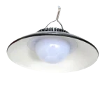 Foco Led colgante recargable plástico 18cm diám c/gancho y cable USB - Imagen 2