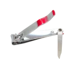 Corta uñas acero inoxidable 7,5 cm largo x 12 unidades en caja - Imagen 2