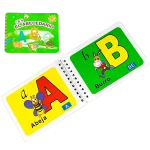 Libro didáctico abecedario laminado 32 páginas 15x11cm - Imagen 4