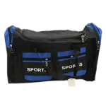 Bolso de viaje Sport 2 colores 5 cierres 2 laterales 60x30x23cm - Imagen 5