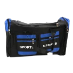 Bolso de viaje Sport 2 colores 5 cierres 2 laterales 60x30x23cm