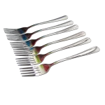 Blister tenedores acero inox. x 6 unid 20,5 cm largo - Imagen 6