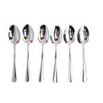 Blister cucharas acero inox. x 6 unid 20 cm largo - Imagen 5