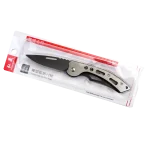 Navaja plegable ideal para camping y pesca 15,5cm acero - Imagen 3