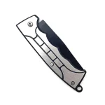 Navaja plegable ideal para camping y pesca 15,5cm acero - Imagen 3