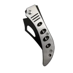 Navaja plegable ideal para camping y pesca 15,5cm acero - Imagen 3