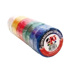 Cinta aisladora varios colores J&G x 10 mts 19x0,18mm - Imagen 5