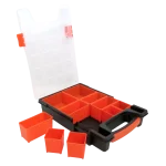 Caja organizadora plástico 10 espacios 32x22x6cm